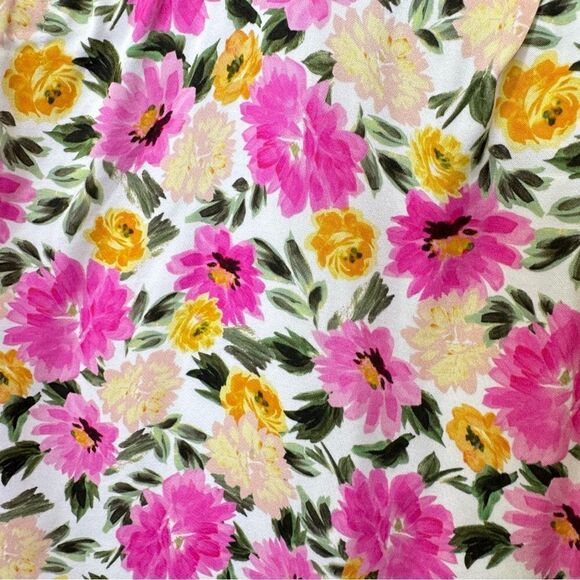 NEW For Love and Lemons June Mini Dress Pink Floral Size XL - Picture 8 of 12